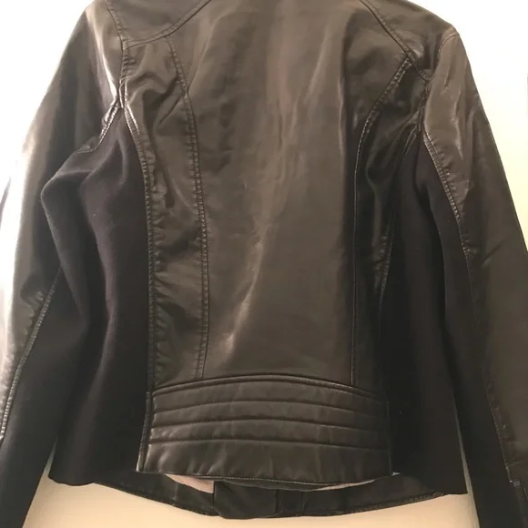 New, We The Free Vegan Leather Motto Jacket❤️ - Picture 10 of 11